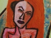 Redheaded Woman in Distress (II)